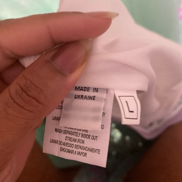 Strapless Green Sequin Dress - Picture 2 of 2